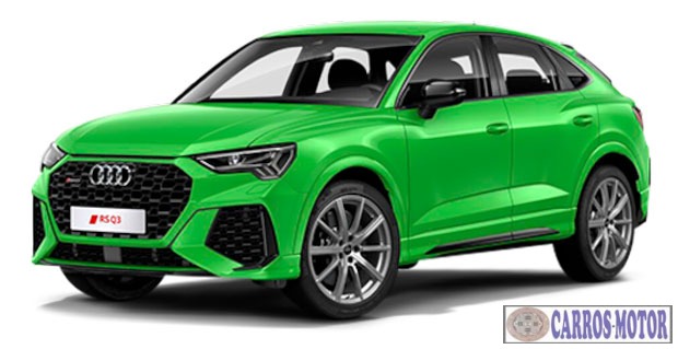 Foto de divulgação Tabela Fipe RS Q3 Sportback 2.5 TFSI Quattro S-Tronic 2021 Imagem de divulgação Tabela Fipe RS Q3 Sportback 2.5 TFSI Quattro S-Tronic 2021