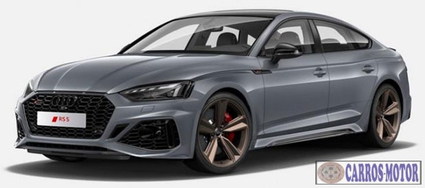 Foto de divulgação Fipe RS5 Sportback 2.9 V6 TFSI Quattro Tiptronic 2022 Imagem de divulgação Fipe RS5 Sportback 2.9 V6 TFSI Quattro Tiptronic 2022