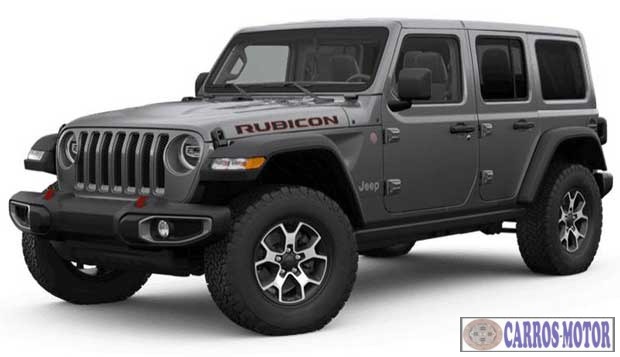 Imagem de divulgação Fipe Wrangler Rubicon 2.0 Turbo 4×4 4p Automático 2025