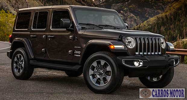 Imagem de divulgação Fipe Wrangler Sahara Overland 2.0 4×4 4p Automático 0 km