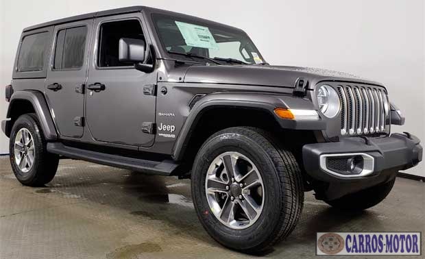 Foto de divulgação Tabela Fipe Jeep Wrangler Unlimited Sahara 3.6 V6 4p 2018 Imagem de divulgação Tabela Fipe Jeep Wrangler Unlimited Sahara 3.6 V6 4p 2018
