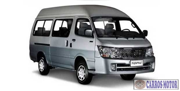 Foto de divulgação Tabela Fipe JINBEI Topic VAN L 2.2 8v/2.0 16v 4p 2010 Imagem de divulgação Tabela Fipe JINBEI Topic VAN L 2.2 8v/2.0 16v 4p 2010