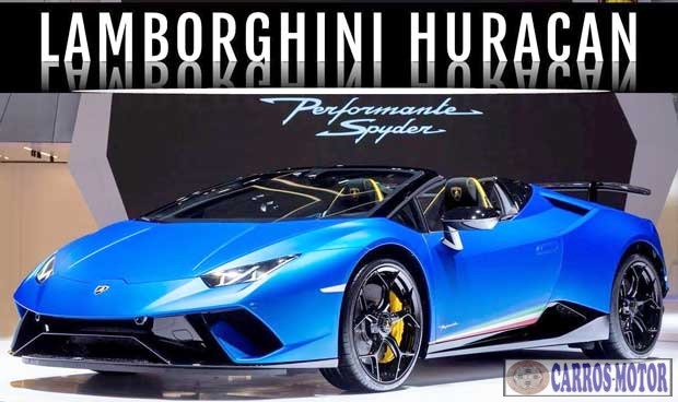 Imagem de divulgação Tabela Fipe Huracan Coupe Performante LP 640-4 2019