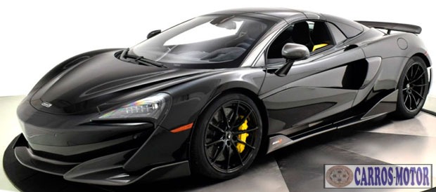 Imagem de divulgação Tabela Fipe Mclaren 600LT Spider 3.8 Bi-Turbo V8 2020 preço