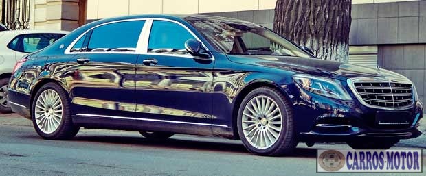 Foto de divulgação Fipe S-500 Maybach 4.7 Bi-Turbo V8 455cv Automático 0 km Imagem de divulgação Fipe S-500 Maybach 4.7 Bi-Turbo V8 455cv Automático 0 km