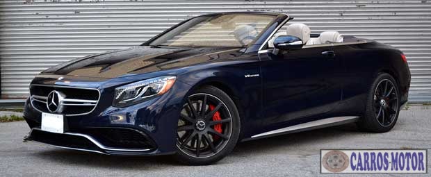 Foto de divulgação Fipe S-63 Cabriolet AMG 5.5 V8 Bi-Turbo Automático 2017 Imagem de divulgação Fipe S-63 Cabriolet AMG 5.5 V8 Bi-Turbo Automático 2017