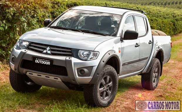 Foto de divulgação L200 Triton Outdoor 3.2 CD Turbo Intercooler Diesel Mecânico 0 km Imagem de divulgação L200 Triton Outdoor 3.2 CD Turbo Intercooler Diesel Mecânico 0 km