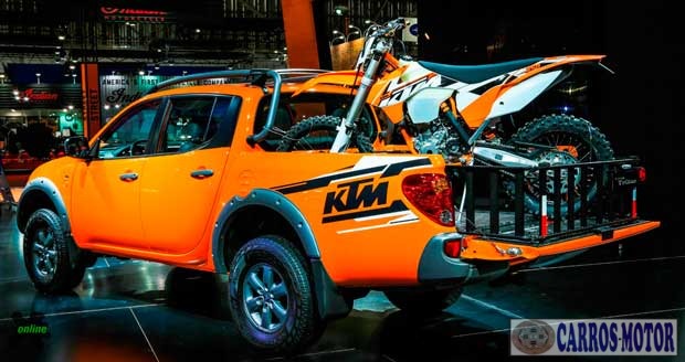 Imagem de divulgação L200 Triton KTM 3.2 CD Turbo Intercooler Diesel Mecânico 0 km