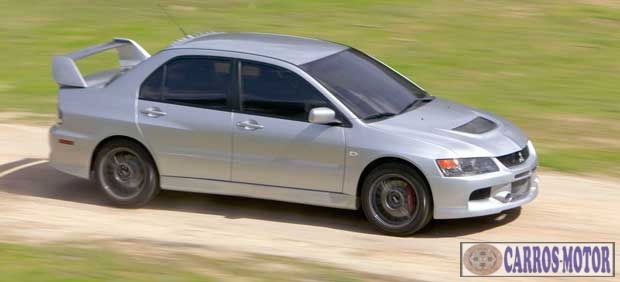 Foto de divulgação Lancer Evolution IX MR 2.0 290cv Turbo Intercooler 2007 Imagem de divulgação Lancer Evolution IX MR 2.0 290cv Turbo Intercooler 2007