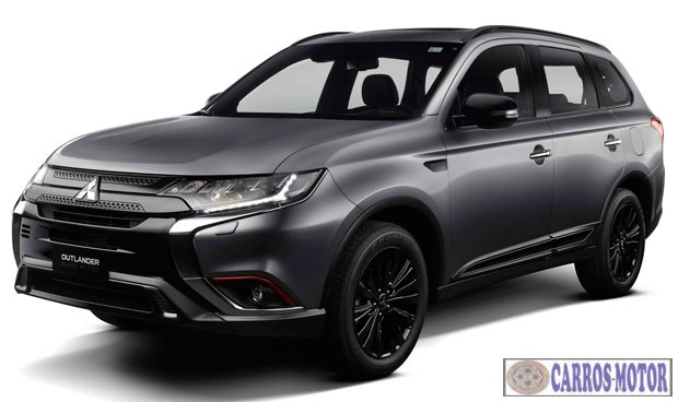 Foto de divulgação Outlander Hpe-S B Black Edition 3.0 4×4 Automático 2022 Imagem de divulgação Outlander Hpe-S B Black Edition 3.0 4×4 Automático 2022