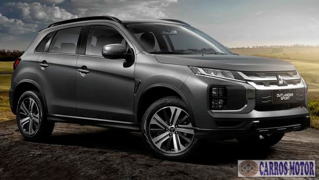 Foto de divulgação Outlander Sport HPE Black Edition 4×2 2.0 Flex Automático 2022 Imagem de divulgação Outlander Sport HPE Black Edition 4×2 2.0 Flex Automático 2022