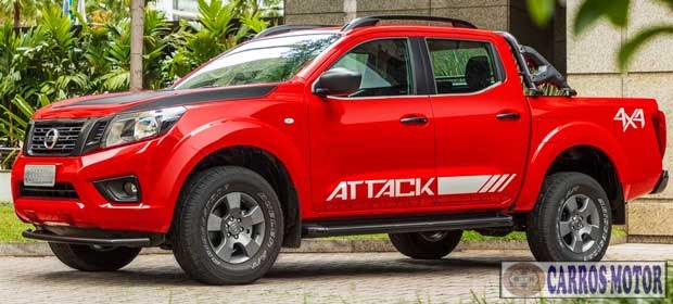 Foto de divulgação Frontier Attack CD 4×4 2.3 Bi-Turbo Diesel Automático 2026 Imagem de divulgação Frontier Attack CD 4×4 2.3 Bi-Turbo Diesel Automático 2026