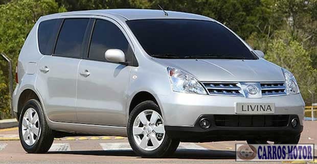 Foto de divulgação Tabela Fipe Nissan Livina 1.6 16v Flex FUEL 5p 0 km preço Imagem de divulgação Tabela Fipe Nissan Livina 1.6 16v Flex FUEL 5p 0 km preço