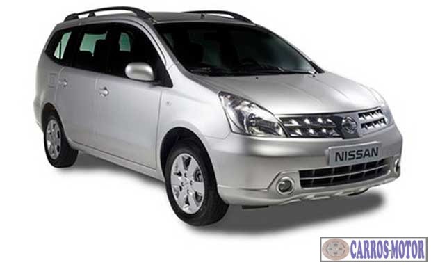 Imagem de divulgação Tabela Fipe Nissan Livina SL 1.6 16v Flex FUEL 5p 2012