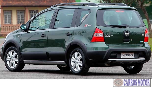 Imagem de divulgação Tabela Fipe Nissan Livina X-Gear S 1.6 16v Flex FUEL 2011