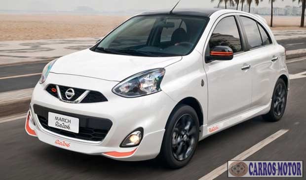 Imagem de divulgação Tabela Fipe Nissan March Rio2016 1.6 Flex FUEL 5p 0 km