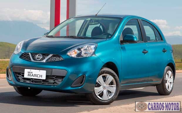 Foto de divulgação Tabela Fipe Nissan March SR 1.6 16v Flex FUEL 5p 0 km Imagem de divulgação Tabela Fipe Nissan March SR 1.6 16v Flex FUEL 5p 0 km