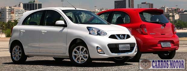 Imagem de divulgação Tabela Fipe Nissan March SV 1.0 16v Flex FUEL 5p 2015