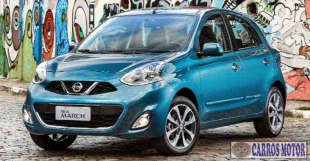 Foto de divulgação Tabela Fipe March SV 1.6 16v Flexstart 5p Automático 2018 Imagem de divulgação Tabela Fipe March SV 1.6 16v Flexstart 5p Automático 2018