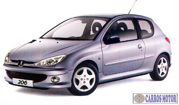 Imagem de divulgação Tabela Fipe 206 Rallye 1.6/1.6 Flex 16v 110cv 3p 2005