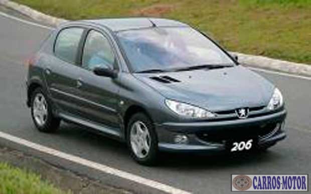 Imagem de divulgação Tabela Fipe 206 Techno/Feline 1.6/1.6 Flex 16v 5p 2004