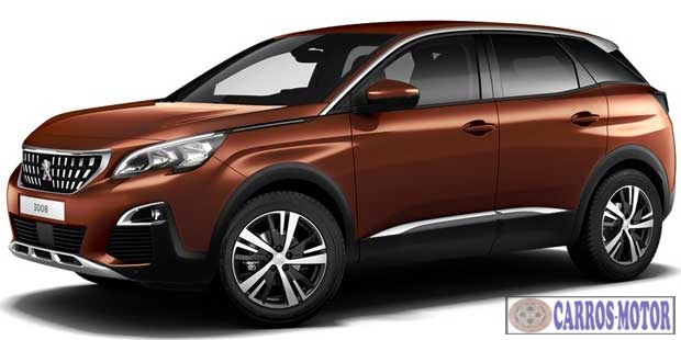 Foto de divulgação Tabela Fipe 3008 Griffe 1.6 Turbo 16v 5p Automático 2019 Imagem de divulgação Tabela Fipe 3008 Griffe 1.6 Turbo 16v 5p Automático 2019