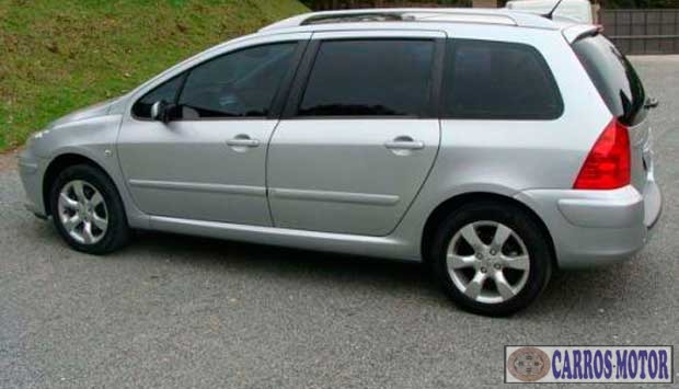 Foto de divulgação Tabela Fipe Peugeot 307 SW Allure 2.0 16v 5p Mecânico 2008 Imagem de divulgação Tabela Fipe Peugeot 307 SW Allure 2.0 16v 5p Mecânico 2008