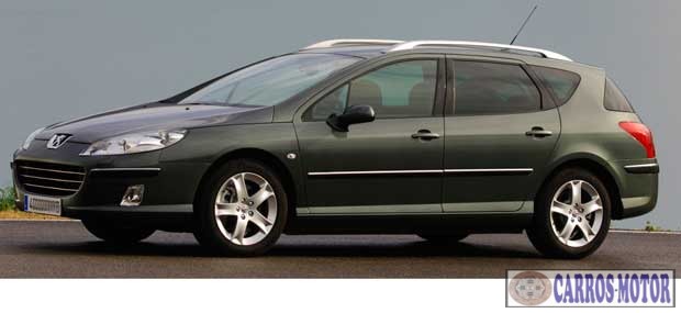 Foto de divulgação Tabela Fipe Peugeot 407 SW 3.0 V6 211cv 5p Automático 2005 Imagem de divulgação Tabela Fipe Peugeot 407 SW 3.0 V6 211cv 5p Automático 2005