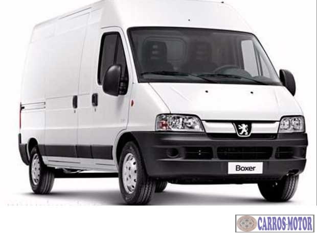 Imagem de divulgação Boxer 2.8 Furgão Turbo Diesel Médio/Longo TETO ALTO 2009