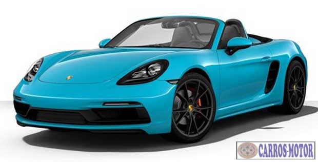 Foto de divulgação Tabela Fipe Porsche 718 Boxster GTS 2.5 365cv 0 km preço Imagem de divulgação Tabela Fipe Porsche 718 Boxster GTS 2.5 365cv 0 km preço
