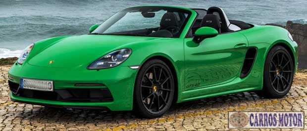 Imagem de divulgação Tabela Fipe Porsche 718 Boxster GTS 4.0 400cv 2022 preço