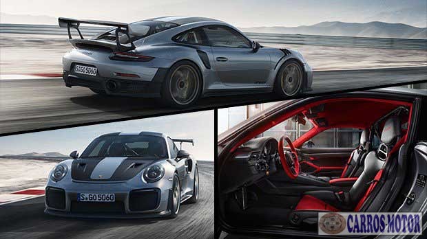 Imagem de divulgação Tabela Fipe Porsche 911 GT2 RS 3.8 V6 700cv 991 2018 preço