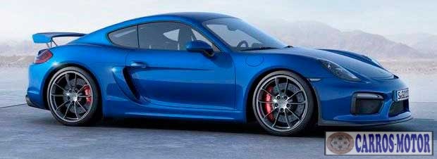 Imagem de divulgação Tabela Fipe Porsche Cayman GT4 3.8 385cv 2016 preço