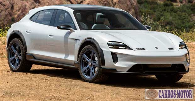 Foto de divulgação Tabela Fipe Porsche Taycan 4 Cross Turismo Elétrico 2021 Imagem de divulgação Tabela Fipe Porsche Taycan 4 Cross Turismo Elétrico 2021