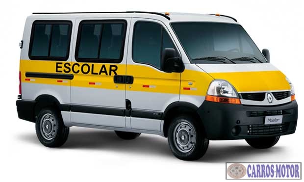 Foto de divulgação Tabela Fipe Master 2.5 DCI Escolar 115cv 16/19L Diesel 2012 Imagem de divulgação Tabela Fipe Master 2.5 DCI Escolar 115cv 16/19L Diesel 2012