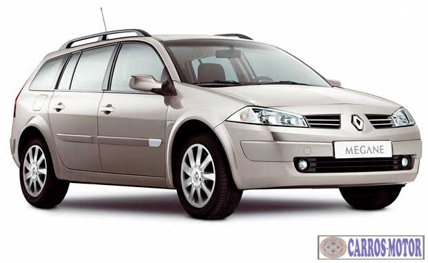 Foto de divulgação Fipe Megane Grand TOUR Dynamique 2.0 16v Mecânico 2007 Imagem de divulgação Fipe Megane Grand TOUR Dynamique 2.0 16v Mecânico 2007