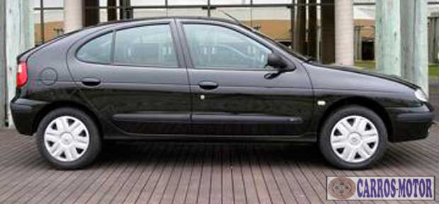 Imagem de divulgação Tabela Fipe Megane Hatch RT 1.6/RT//Alizé/RT/ 1.6 16v 2001