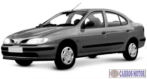 Foto de divulgação Fipe Megane Sedan RXE/Privilège 2.0 16v Mecânico 2003 Imagem de divulgação Fipe Megane Sedan RXE/Privilège 2.0 16v Mecânico 2003
