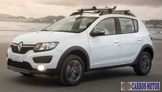 Imagem de divulgação Fipe Sandero Stepway Ripcurl Hi-Power 1.6 8V 5p 2017 Flex