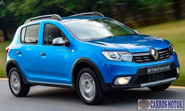 Foto de divulgação Tabela Fipe Renault Sandero Stepway Flex 1.6 16v 5p 0 km Imagem de divulgação Tabela Fipe Renault Sandero Stepway Flex 1.6 16v 5p 0 km