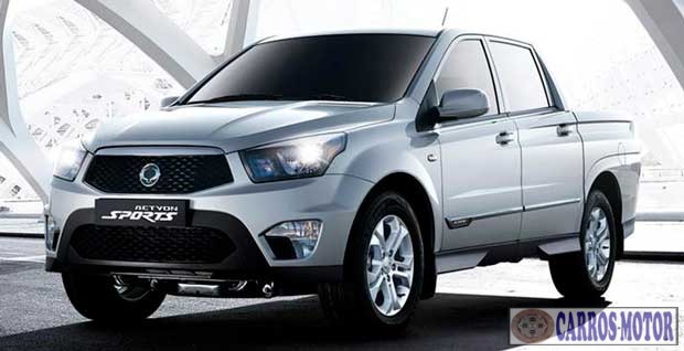 Foto de divulgação Tabela Fipe Actyon Sports 2.0 16v 155cv Diesel 2012 Imagem de divulgação Tabela Fipe Actyon Sports 2.0 16v 155cv Diesel 2012