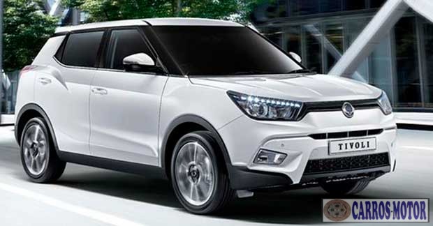Foto de divulgação Tabela Fipe SSANGYONG Tivoli 1.6 16v 128cv Automático 0 km Imagem de divulgação Tabela Fipe SSANGYONG Tivoli 1.6 16v 128cv Automático 0 km