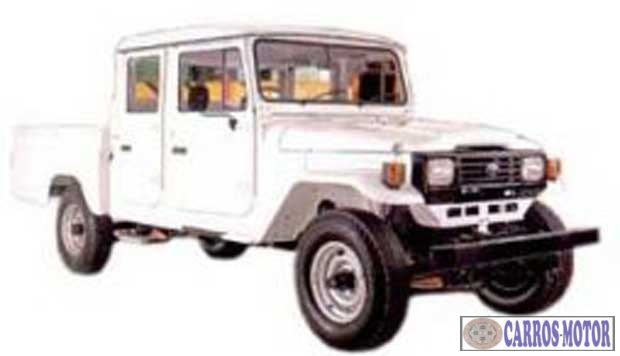 Foto de divulgação Fipe Bandeirante Picape CD Duasp Chassi Longo Diesel 1988 Imagem de divulgação Fipe Bandeirante Picape CD Duasp Chassi Longo Diesel 1988