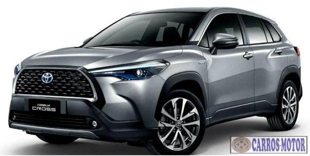 Foto de divulgação Fipe Corolla Cross XRV 1.8 16v Automático Híbrido 2023 Imagem de divulgação Fipe Corolla Cross XRV 1.8 16v Automático Híbrido 2023