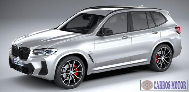 Foto de divulgação Tabela Fipe BMW X3 M40I 3.0 Turbo V6 Automático 2023 Imagem de divulgação Tabela Fipe BMW X3 M40I 3.0 Turbo V6 Automático 2023