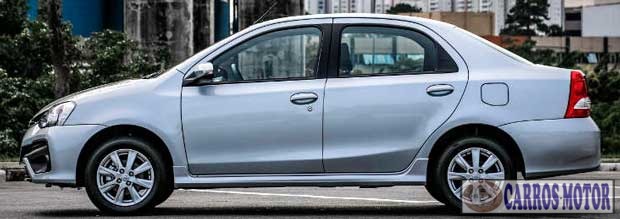 Imagem de divulgação Tabela Fipe Etios XS Sedan1.5 Flex 16v 4p Mecânico 2018