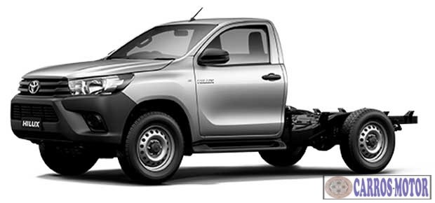 Foto de divulgação Tabela Fipe Hilux Chassi 4×4 2.8 TDI Diesel Mecânico 2024 Imagem de divulgação Tabela Fipe Hilux Chassi 4×4 2.8 TDI Diesel Mecânico 2024