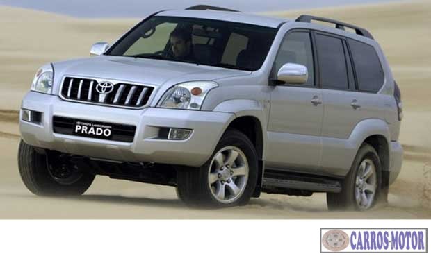 Foto de divulgação LAND Cruiser Prado 3.0 4×4 Turbo Diesel Automático 2003 Imagem de divulgação LAND Cruiser Prado 3.0 4×4 Turbo Diesel Automático 2003