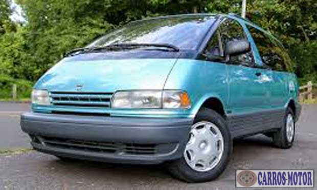 Foto de divulgação Tabela Fipe Toyota Previa LE 2.4 16v 1991 atual Imagem de divulgação Tabela Fipe Toyota Previa LE 2.4 16v 1991 atual