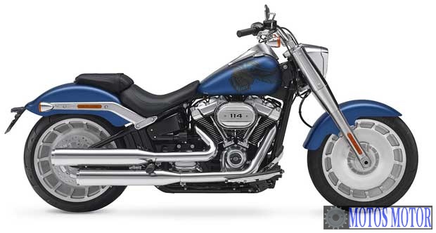 Imagem de divulgação Tabela Fipe FAT BOY 115TH Anniversary FLFBS 2018